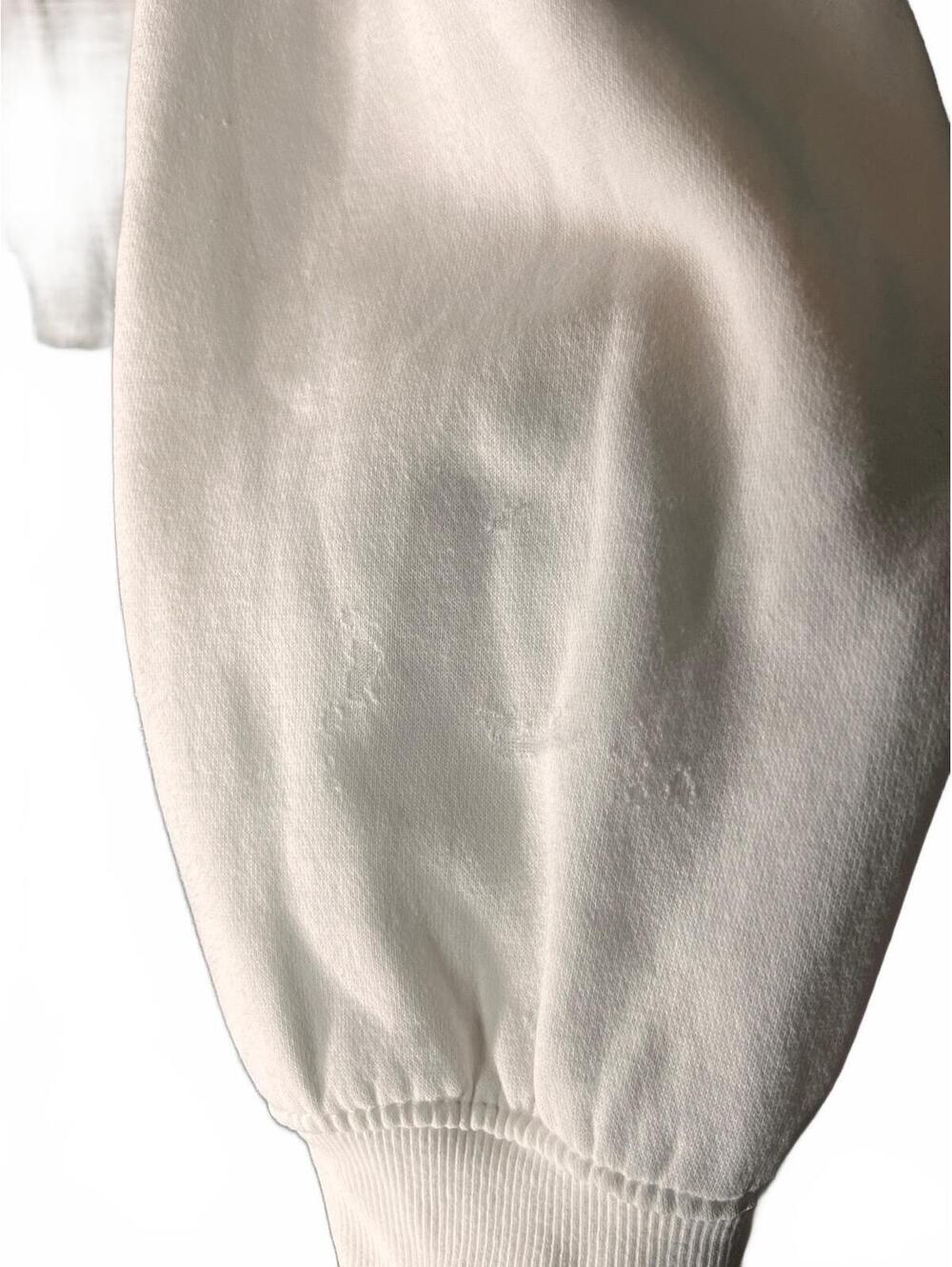 Playboy x Missguided Oversized White Hoodie Streetwear Y2K Embroidered Bunny S - Picture 5 of 8